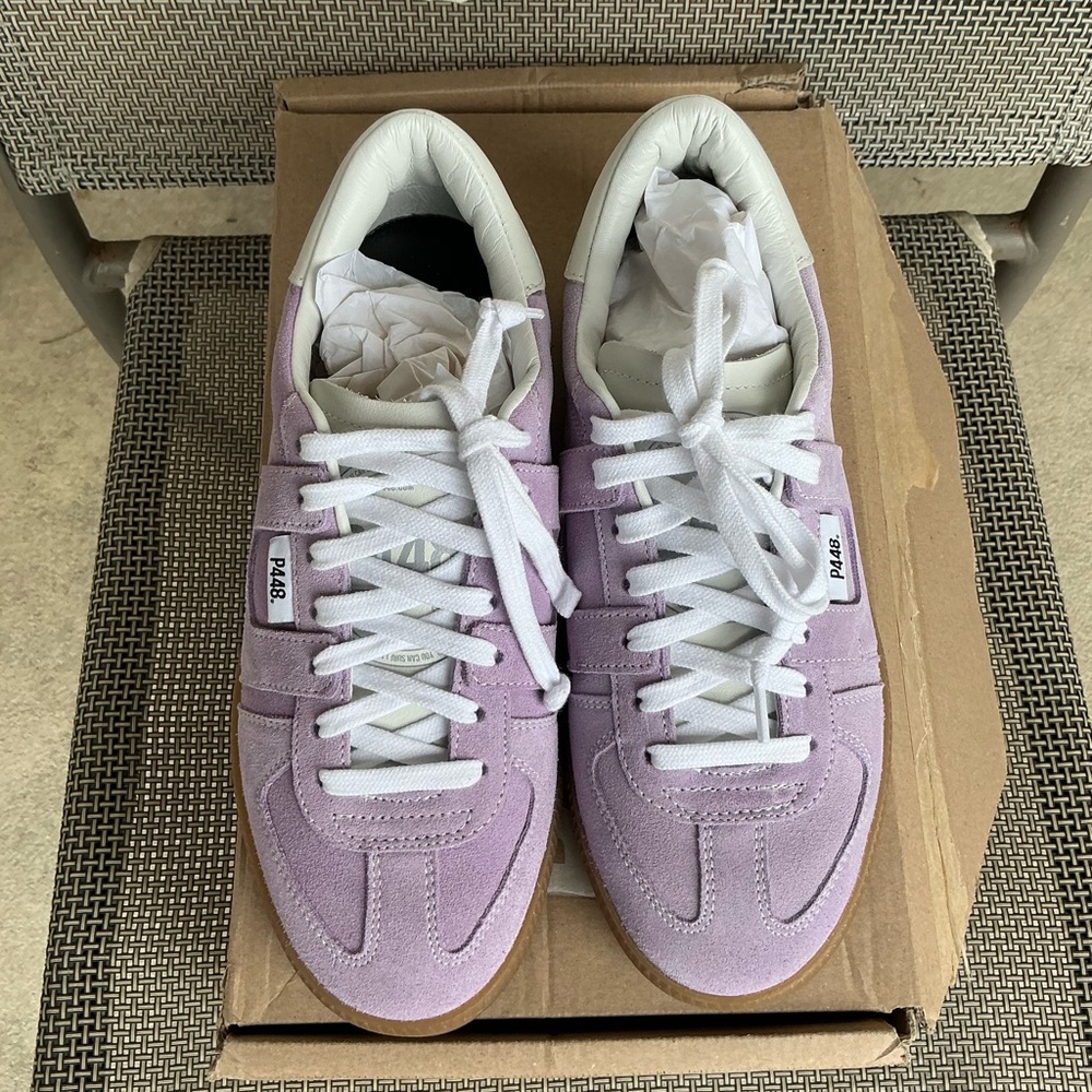 Pre-Owned P448 Monza Sneaker Lilac - Picture 2 of 5